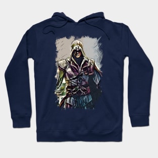 The Legend from Florence / Fan Art Abstract Portrait Hoodie